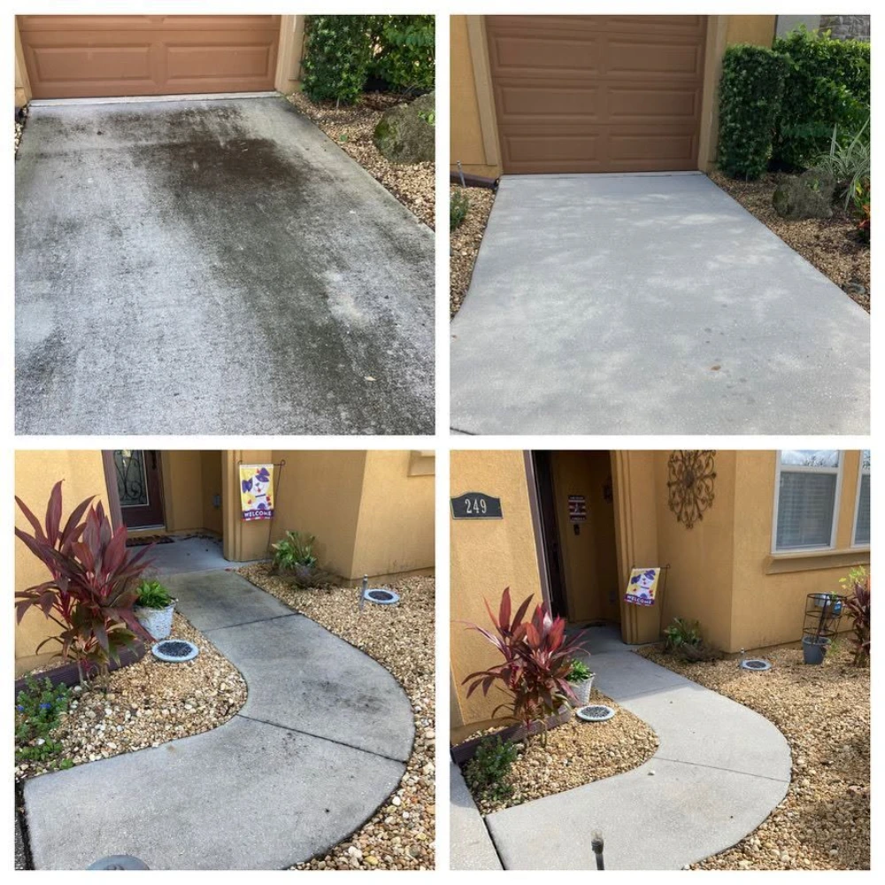 Driveway & Concrete Cleaning Jacksonville, FL